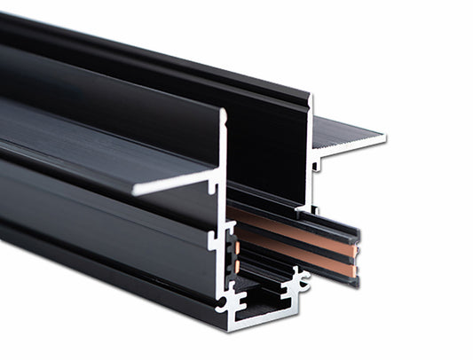 thickness four wire magnetic aluminum track rail