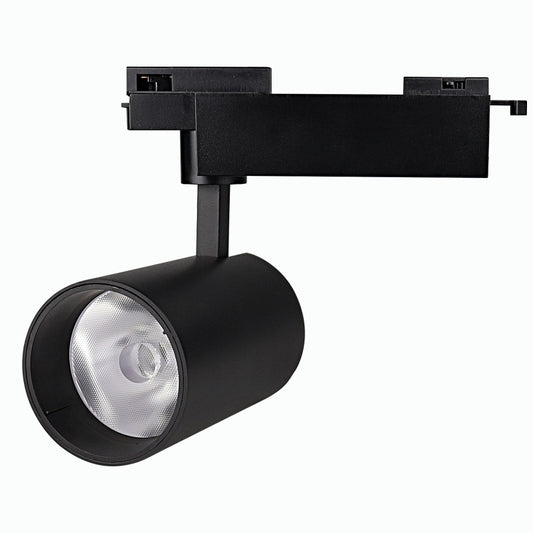 Morden Black Spot Tracklight Movable Adjustable Spotlight COB 35W 45W Indoor LED Track Light