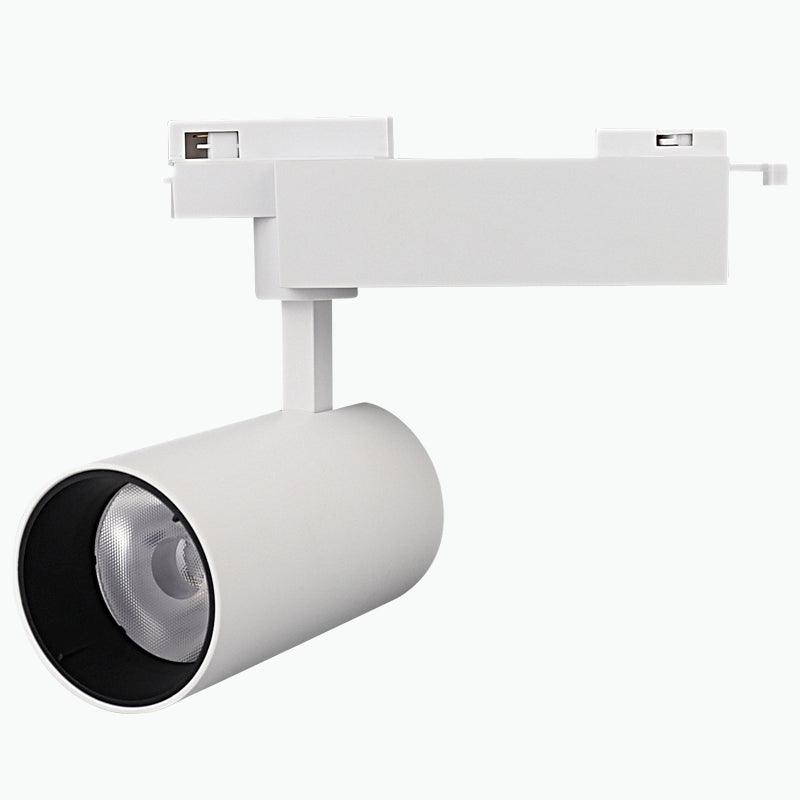 Morden Black Spot Tracklight Movable Adjustable Spotlight COB 35W 45W Indoor LED Track Light